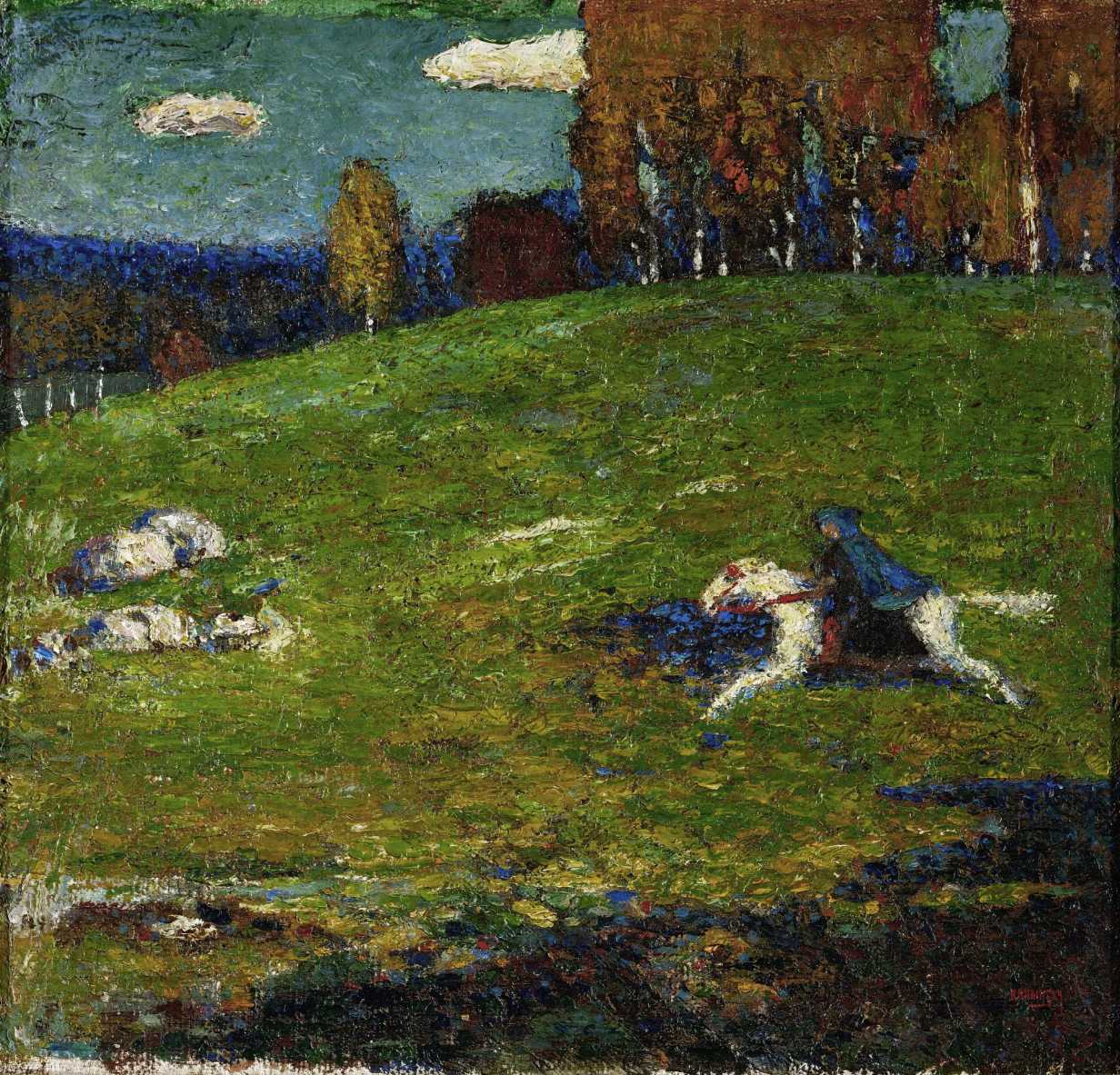Wassily Kandinsky, 1903, The Blue Rider (Der Blaue Reiter)
