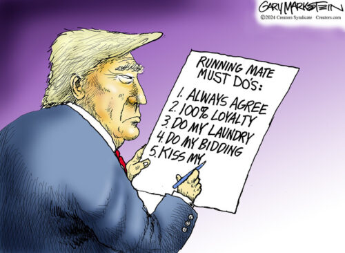 Best US editorial cartoons on Donald Trump